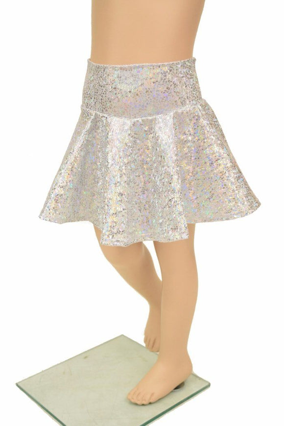 Silvery White Kids Skirt or Skort - Coquetry Clothing