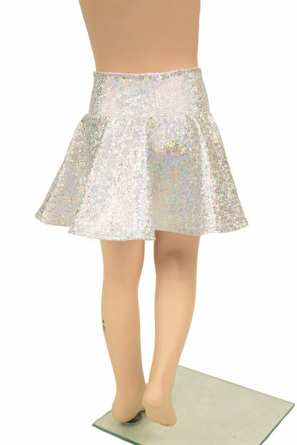Silvery White Kids Skirt or Skort - Coquetry Clothing