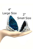 Minky Faux Fur Clip-on Ears - 2