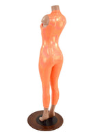 Sleeveless Capri Length Catsuit with Stella Neckline - Coquetry Clothing