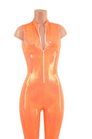 Sleeveless Capri Length Catsuit with Stella Neckline - Coquetry Clothing