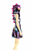 Sleeveless Dragon Hoodie Skater Dress - Coquetry Clothing