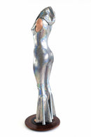 Sleeveless Hooded Bell Bottom Flare Catsuit - Coquetry Clothing