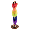 Sleeveless Rainbow Evolution Catsuit - 3