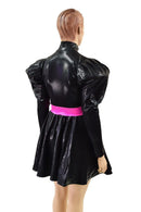 Snap Front Breakaway Skater Dress with Victoria Sleeves - Coquetry Clothing