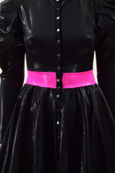 Snap Front Breakaway Skater Dress with Victoria Sleeves - Coquetry Clothing
