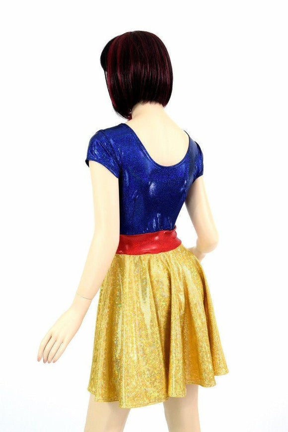 Snowy Princess Skater Dress - Coquetry Clothing