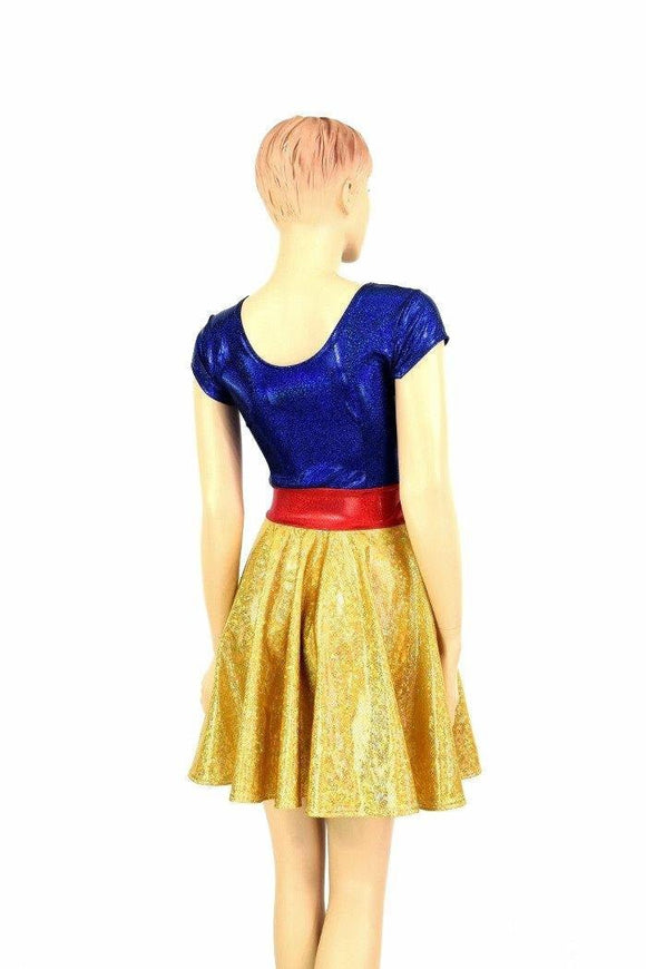 Snowy Princess Skater Dress - Coquetry Clothing