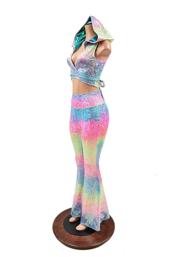 Solar Flares & Wrap and Tie Top Set - Coquetry Clothing