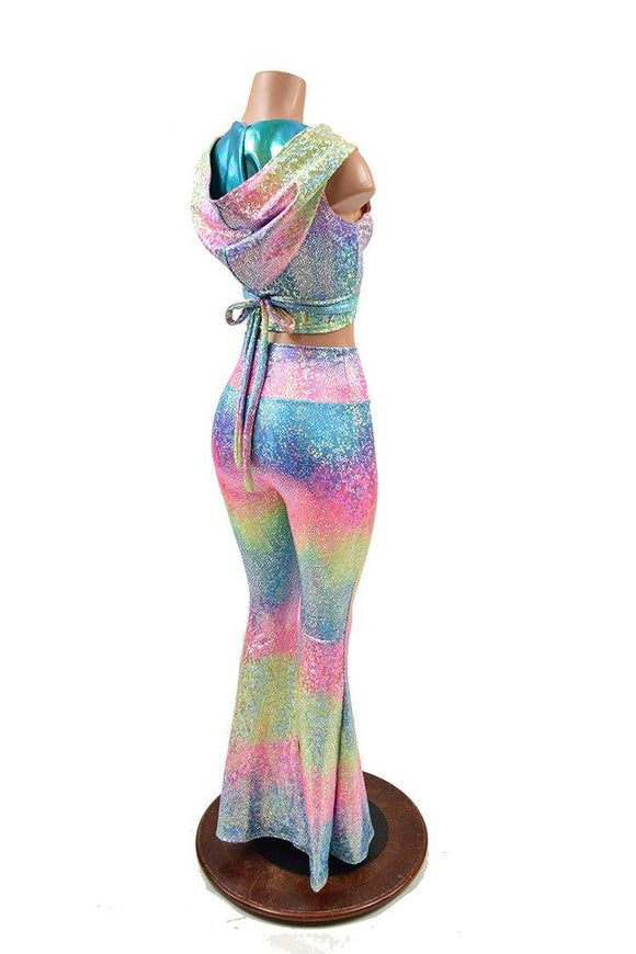 Solar Flares & Wrap and Tie Top Set - Coquetry Clothing