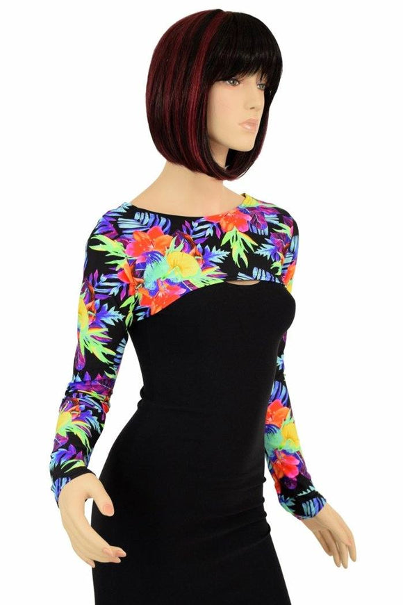 Sonic Bloom Bolero Dance Sleeves - Coquetry Clothing