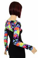 Sonic Bloom Bolero Dance Sleeves - Coquetry Clothing