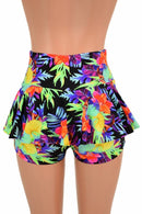 Sonic Bloom Ruffle Rump Shorts - Coquetry Clothing