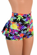 Sonic Bloom Ruffle Rump Shorts - Coquetry Clothing