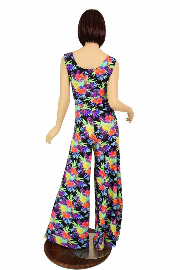Sonic Bloom UV Wide Leg Jumpsuit - 5