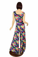 Sonic Bloom UV Wide Leg Jumpsuit - 5