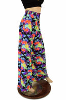 Sonic Bloom UV Wide Leg Pants - Coquetry Clothing