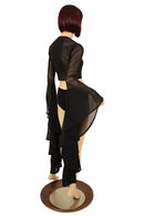 Sorceress Sleeve Crop Top - Coquetry Clothing