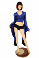 Sorceress Sleeve Crop Top - Coquetry Clothing