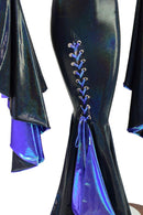 Sorceress Sleeve Gown with Lined Puddle & Thigh Lace Up - Coquetry Clothing