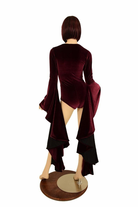 Sorceress Sleeve Lace Up Romper - Coquetry Clothing