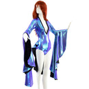 Sorceress Sleeve Romper with Tuxedo Back - Coquetry Clothing