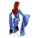 Sorceress Sleeve Romper with Tuxedo Back - Coquetry Clothing