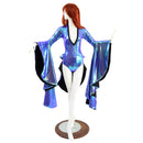 Sorceress Sleeve Romper with Tuxedo Back - Coquetry Clothing