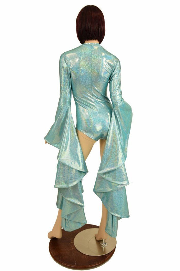 Sorceress Sleeve V Neck Romper - Coquetry Clothing