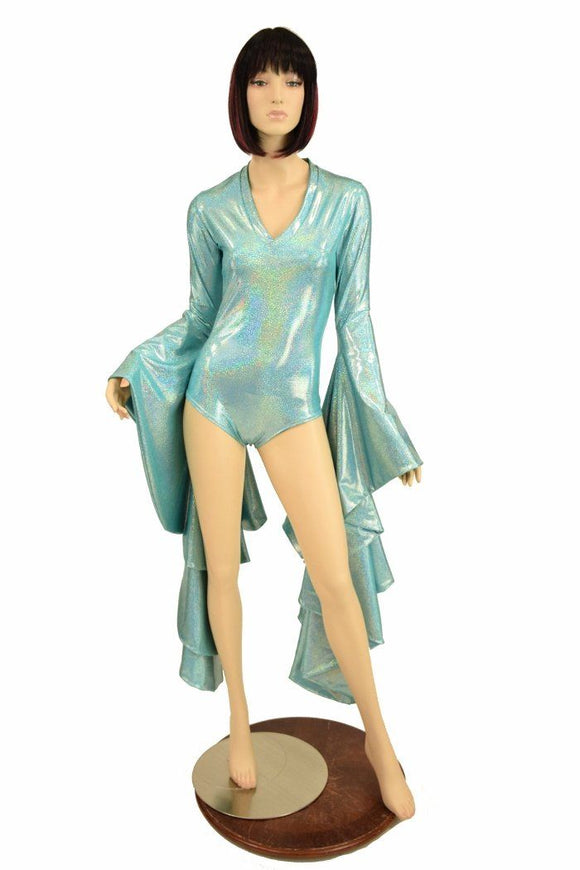 Sorceress Sleeve V Neck Romper - Coquetry Clothing