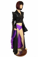 Sorceress Sleeve Zipper Princess Crop Top - Coquetry Clothing