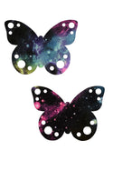 Galaxy UV Butterfly Pasties - 1