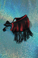 Spandex & 100% Cotton Fringed Face Mask - Coquetry Clothing