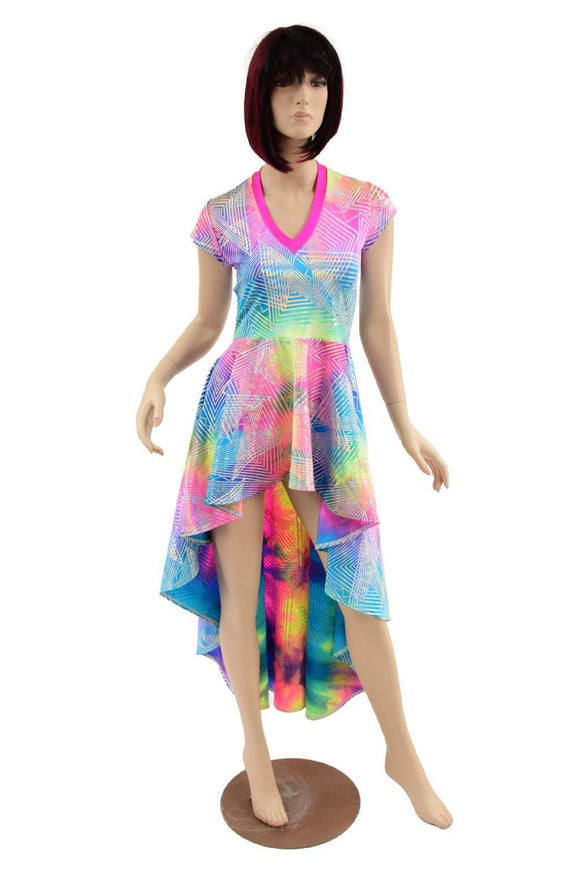 Spectrum Hi Lo Top - Coquetry Clothing