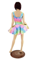 Spectrum Holographic Fit and Flare Pocket Romper - Coquetry Clothing