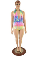 Spectrum Holographic Josie Romper - Coquetry Clothing