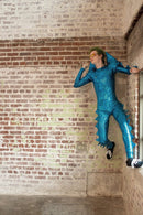 Spiked Mega Sharp Shoulder Catsuit - Coquetry Clothing