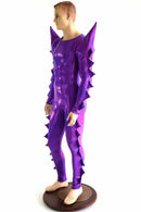 Spiked Mega Sharp Shoulder Catsuit - Coquetry Clothing