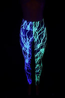 Split Lightning Leggings - Coquetry Clothing