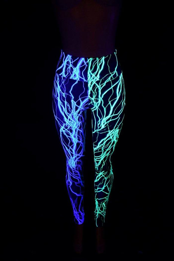 Split Lightning Leggings - Coquetry Clothing
