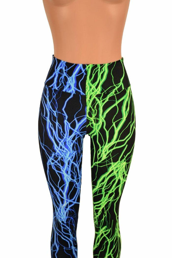 Split Lightning Leggings - Coquetry Clothing
