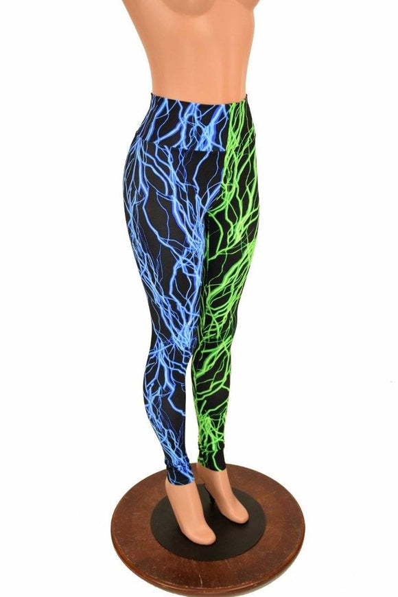 Split Lightning Leggings - Coquetry Clothing