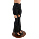 Star Noir Garter Solar Flares - Coquetry Clothing