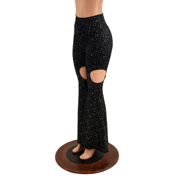 Star Noir Garter Solar Flares - Coquetry Clothing