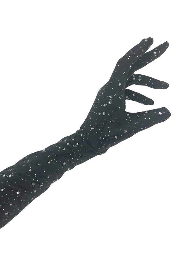 Star Noir Gloves - Coquetry Clothing