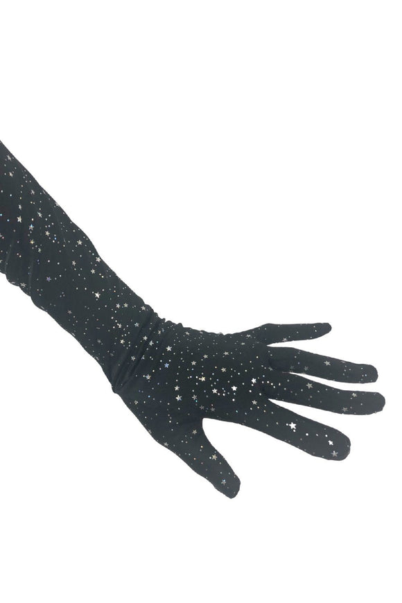 Star Noir Gloves - Coquetry Clothing