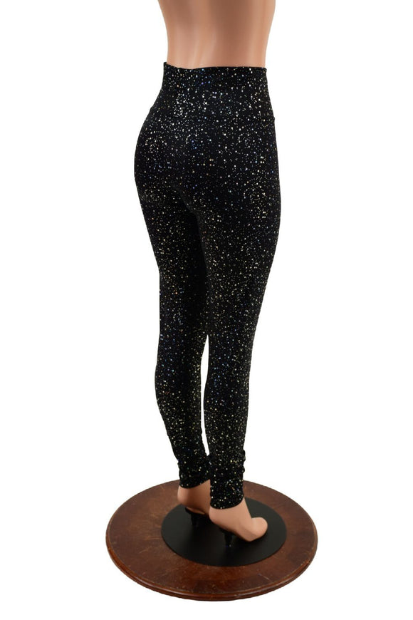 Star Noir High Waist Leggings - Coquetry Clothing