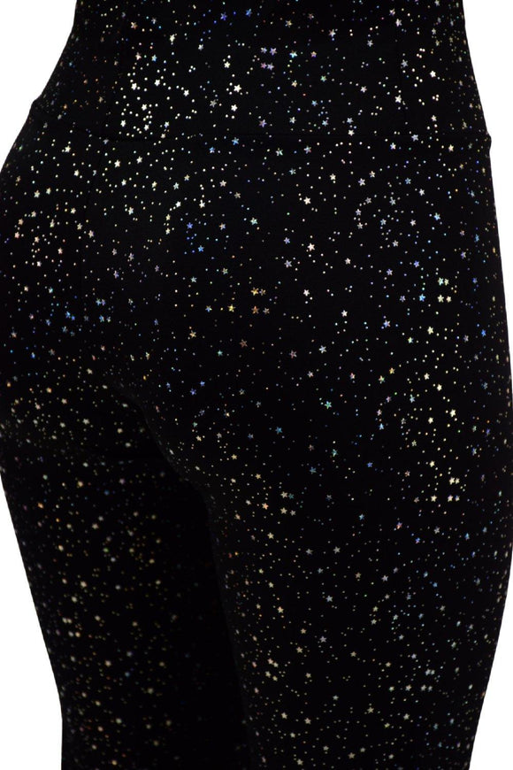 Star Noir High Waist Leggings - Coquetry Clothing