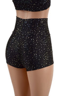 Star Noir High Waist Shorts - Coquetry Clothing
