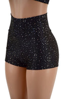 Star Noir High Waist Shorts - Coquetry Clothing